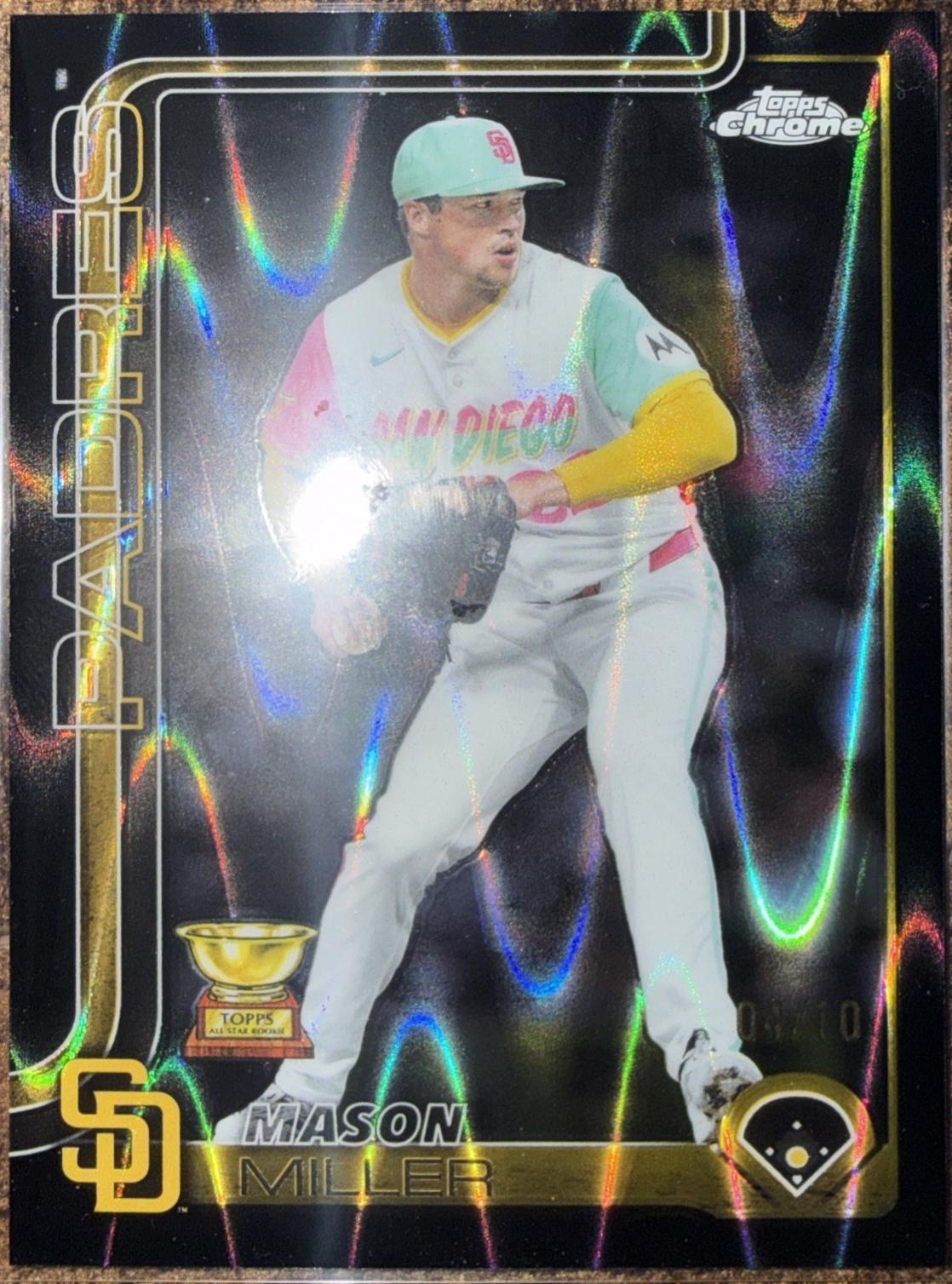 Mason Miller [Black Wave Refractor] #USC195