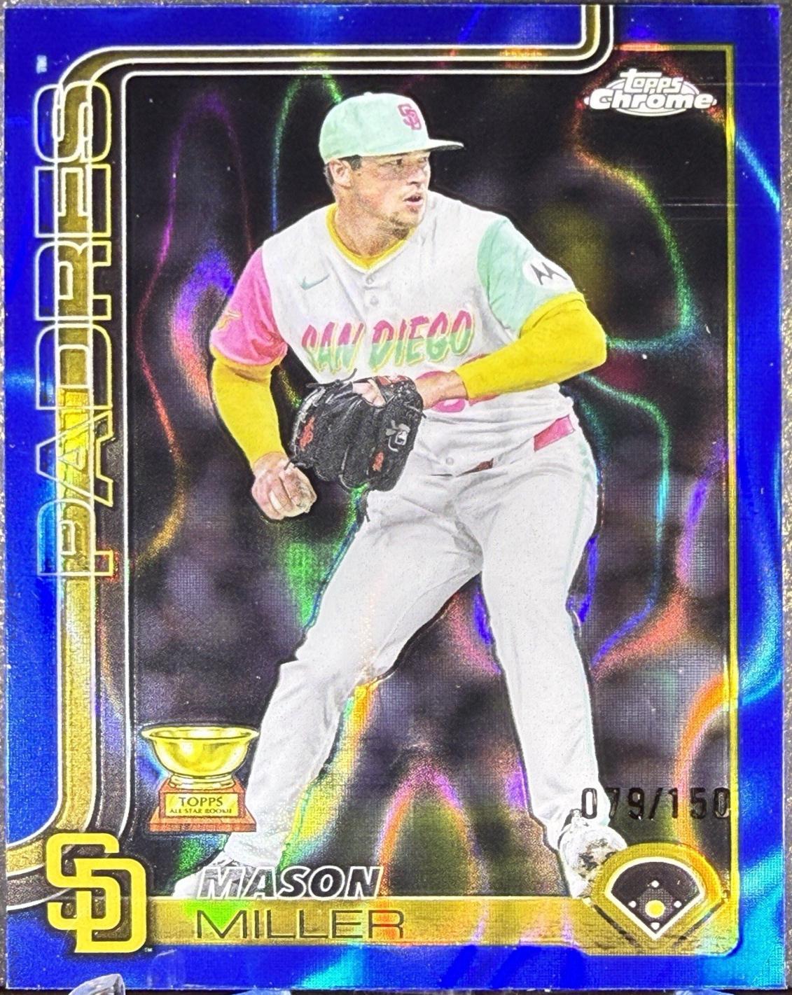 Mason Miller [Blue Lava Refractor] #USC195