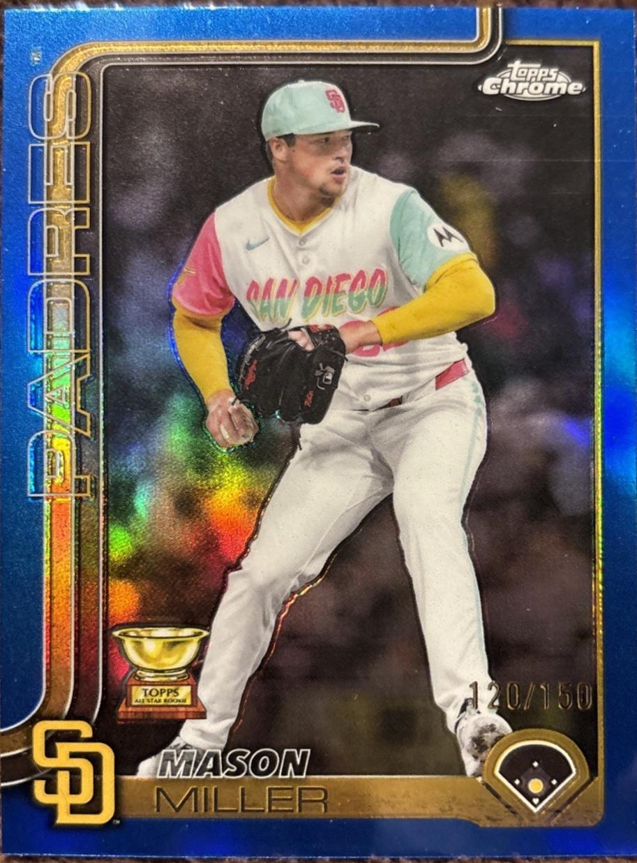 Mason Miller [Blue Refractor] #USC195