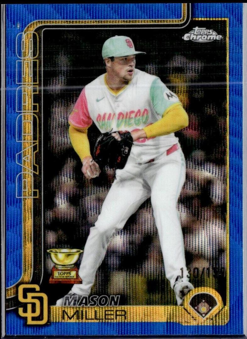 Mason Miller [Blue Wave Refractor] #USC195