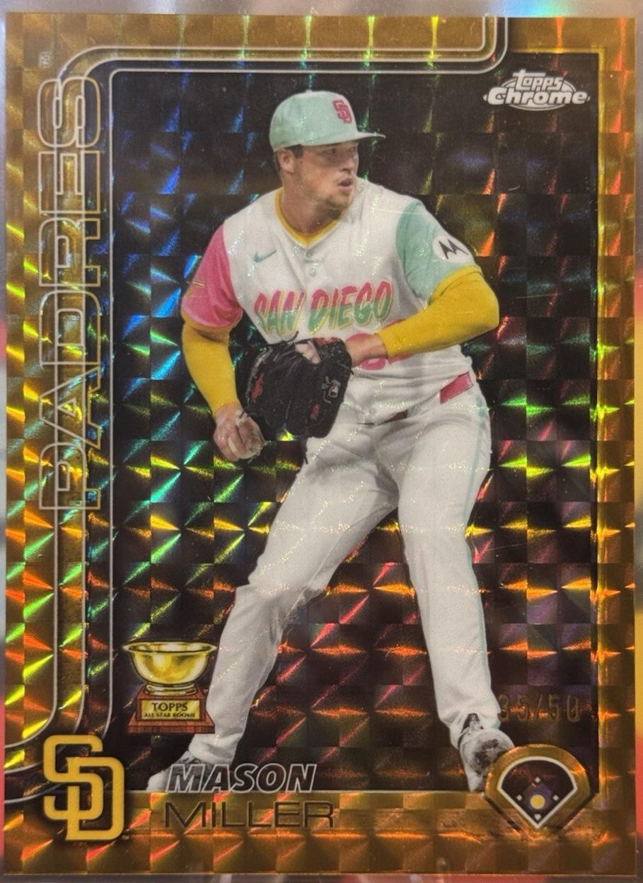 Mason Miller [Gold Geometric Refractor] #USC195