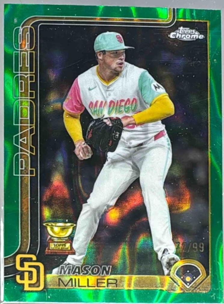 Mason Miller [Green Lava Refractor] #USC195