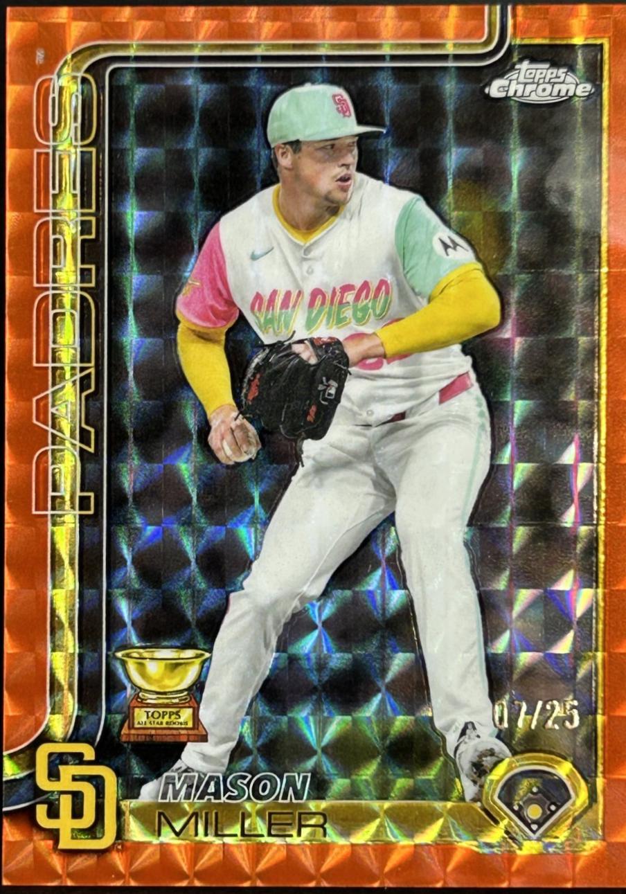 Mason Miller [Orange Geometric Refractor] #USC195