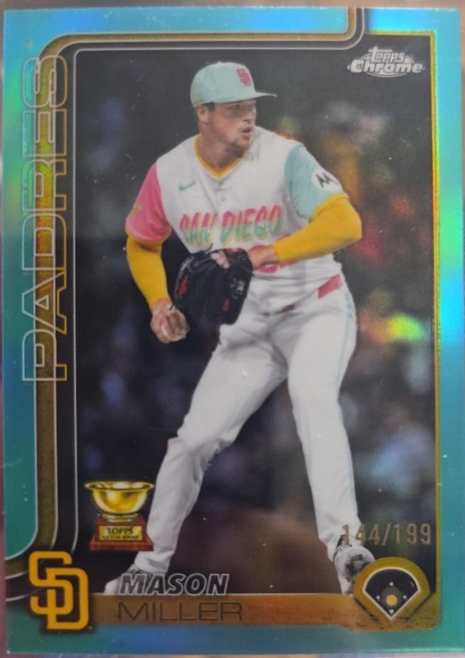 Mason Miller [Teal Refractor] #USC195