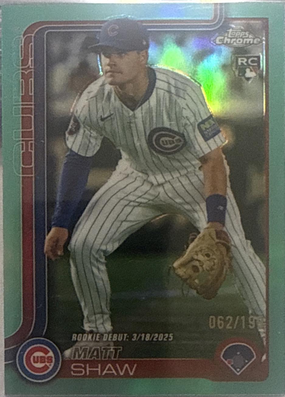 Matt Shaw [Aqua Refractor] #USC135