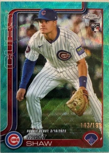 Matt Shaw [Aqua Wave Refractor] #USC135