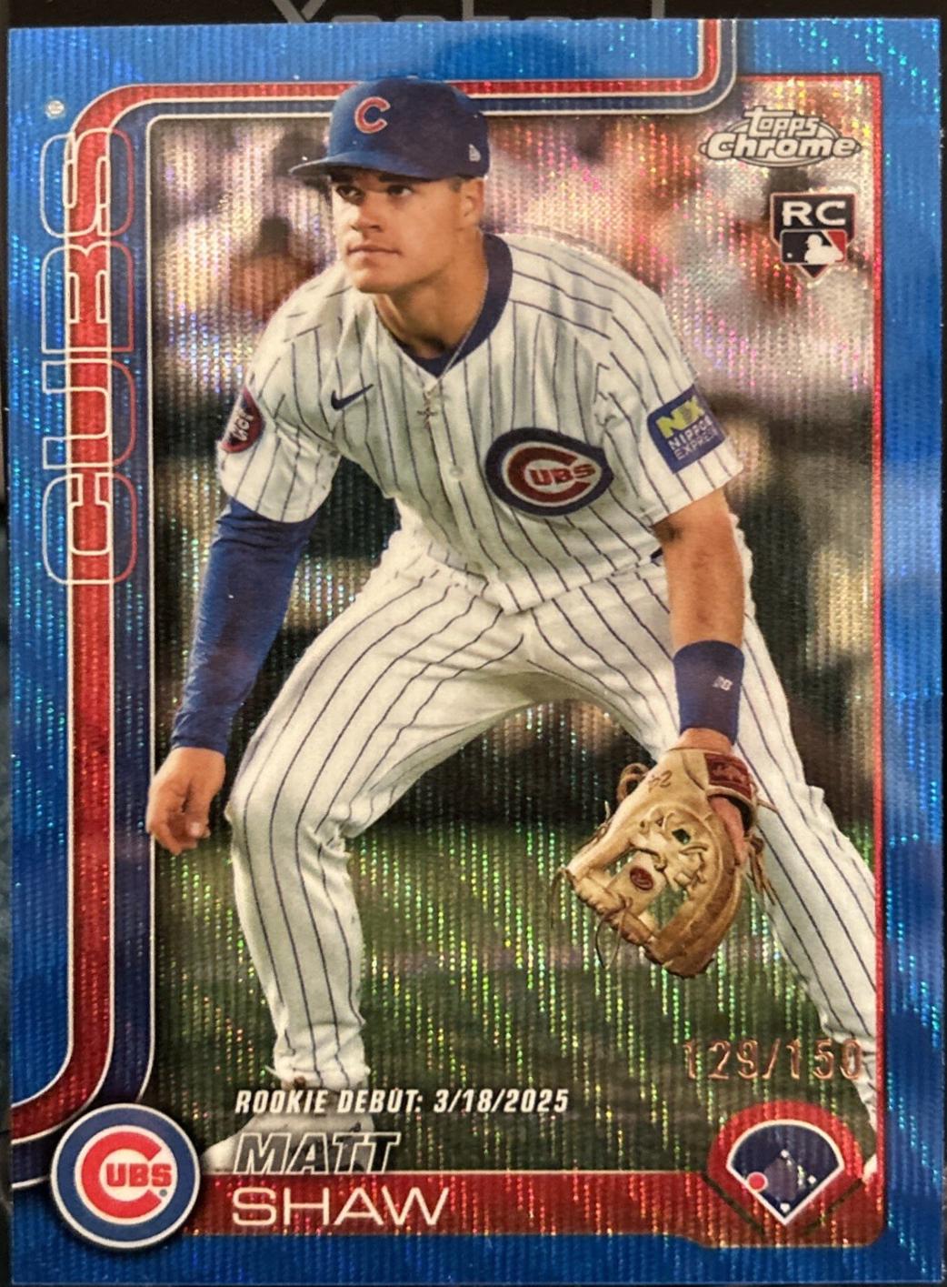 Matt Shaw [Blue Wave Refractor] #USC135
