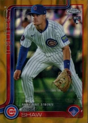 Matt Shaw [Gold Lava Refractor] #USC135