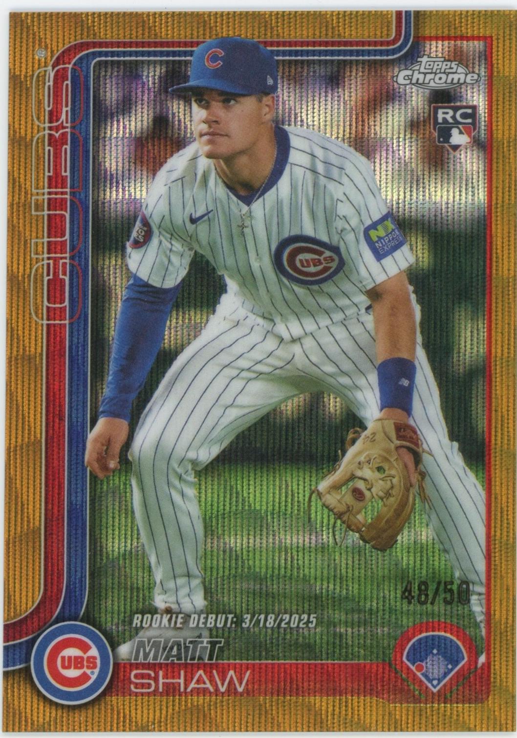 Matt Shaw [Gold Wave Refractor] #USC135