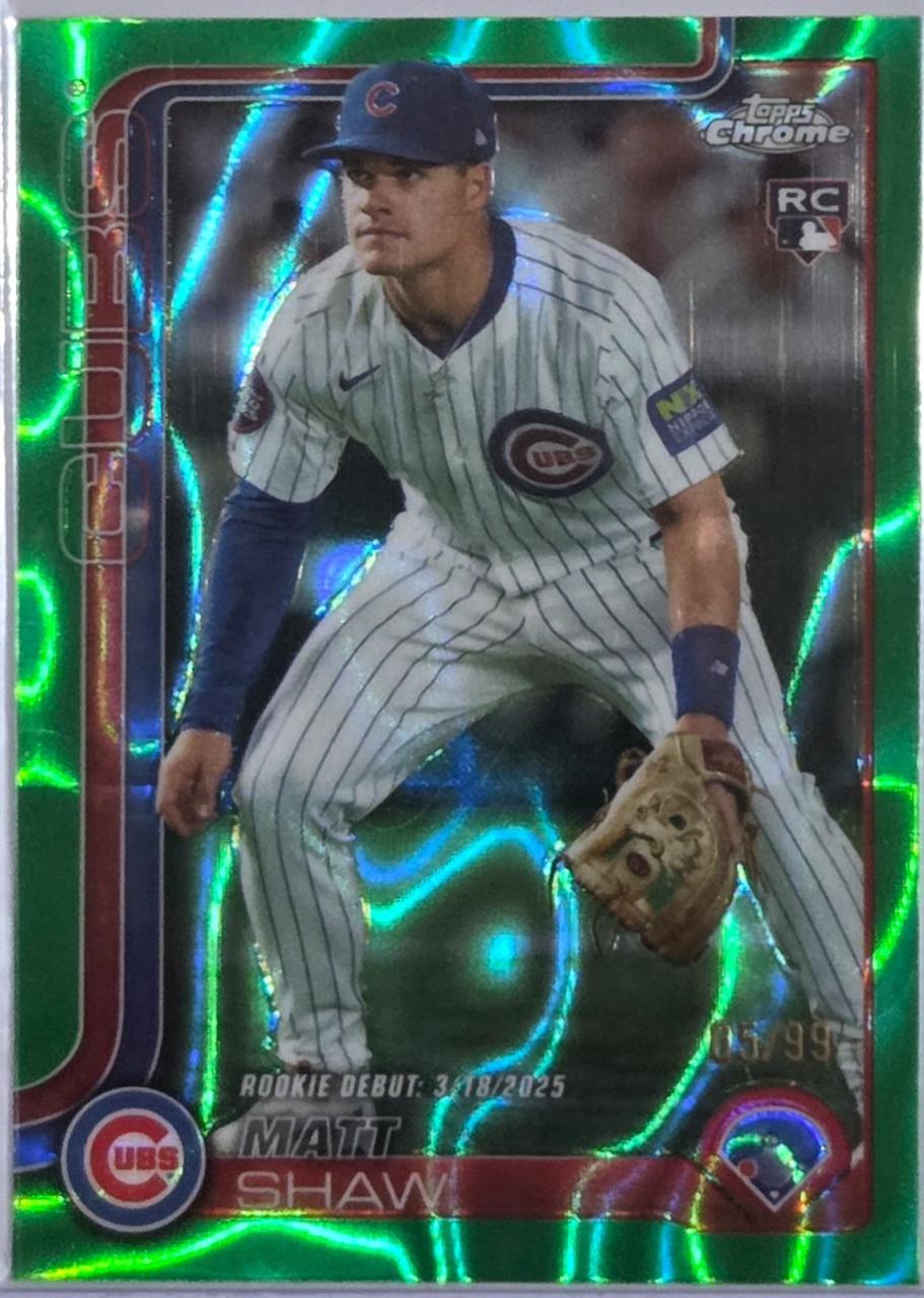 Matt Shaw [Green Lava Refractor] #USC135