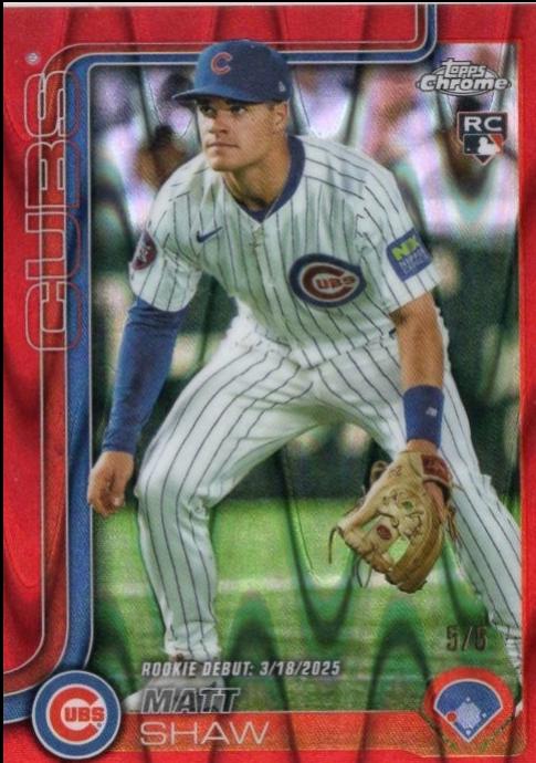 Matt Shaw [Red Lava Refractor] #USC135