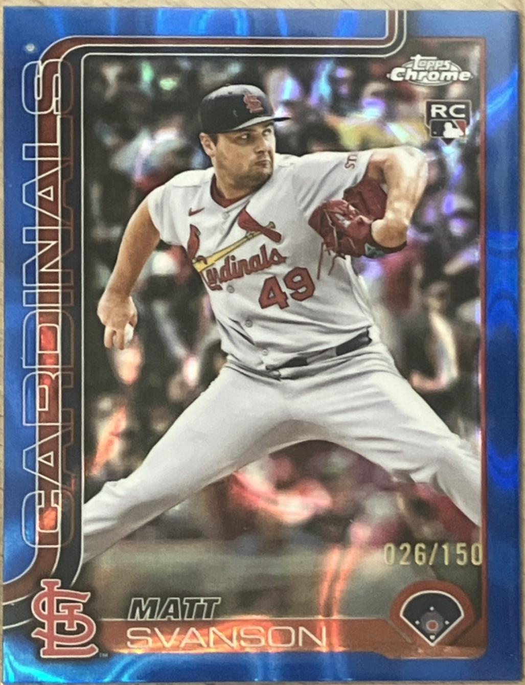Matt Svanson [Blue Lava Refractor] #USC5