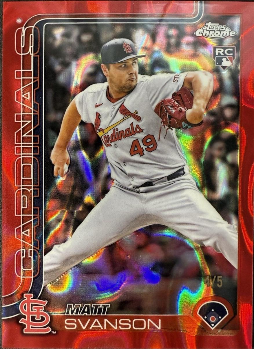 Matt Svanson [Red Lava Refractor] #USC5
