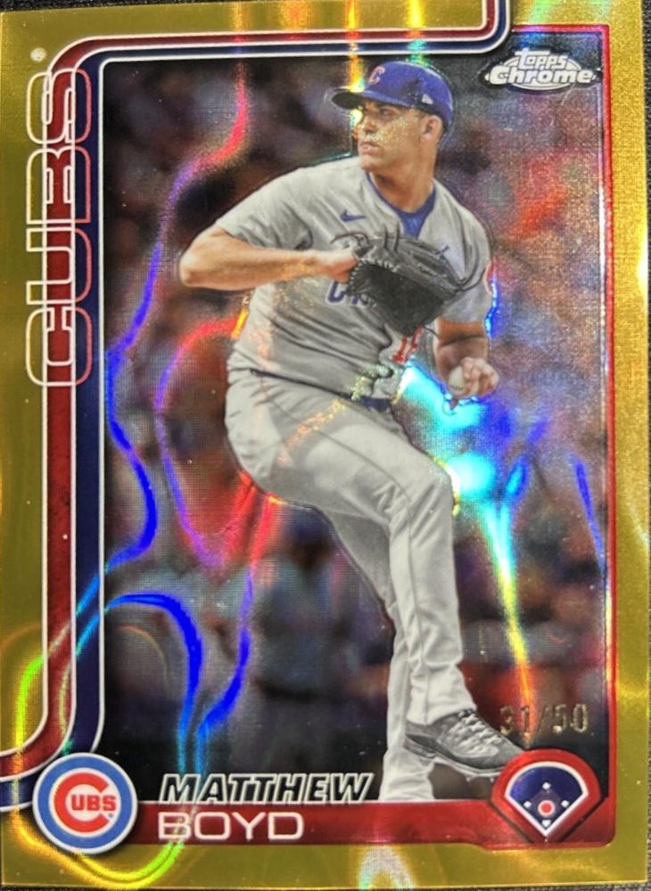 Matthew Boyd [Gold Lava Refractor] #USC184