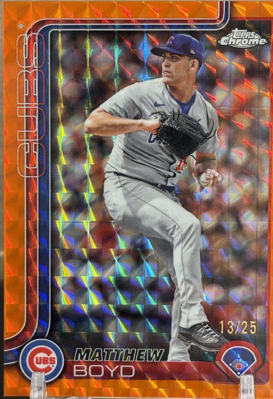 Matthew Boyd [Orange Geometric Refractor] #USC184