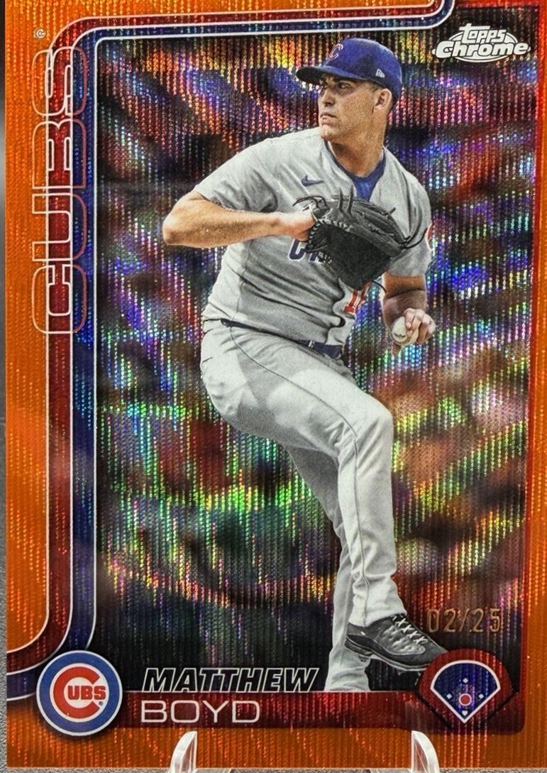 Matthew Boyd [Orange Wave Refractor] #USC184
