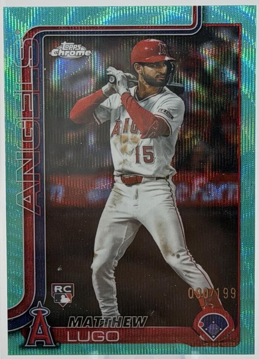 Matthew Lugo [Aqua Wave Refractor] #USC166