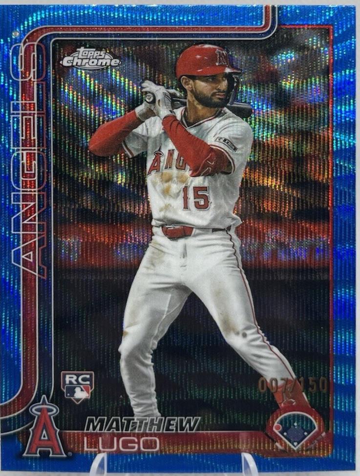 Matthew Lugo [Blue Wave Refractor] #USC166