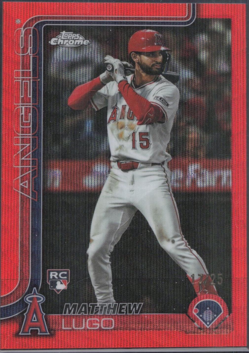 Matthew Lugo [Orange Wave Refractor] #USC166