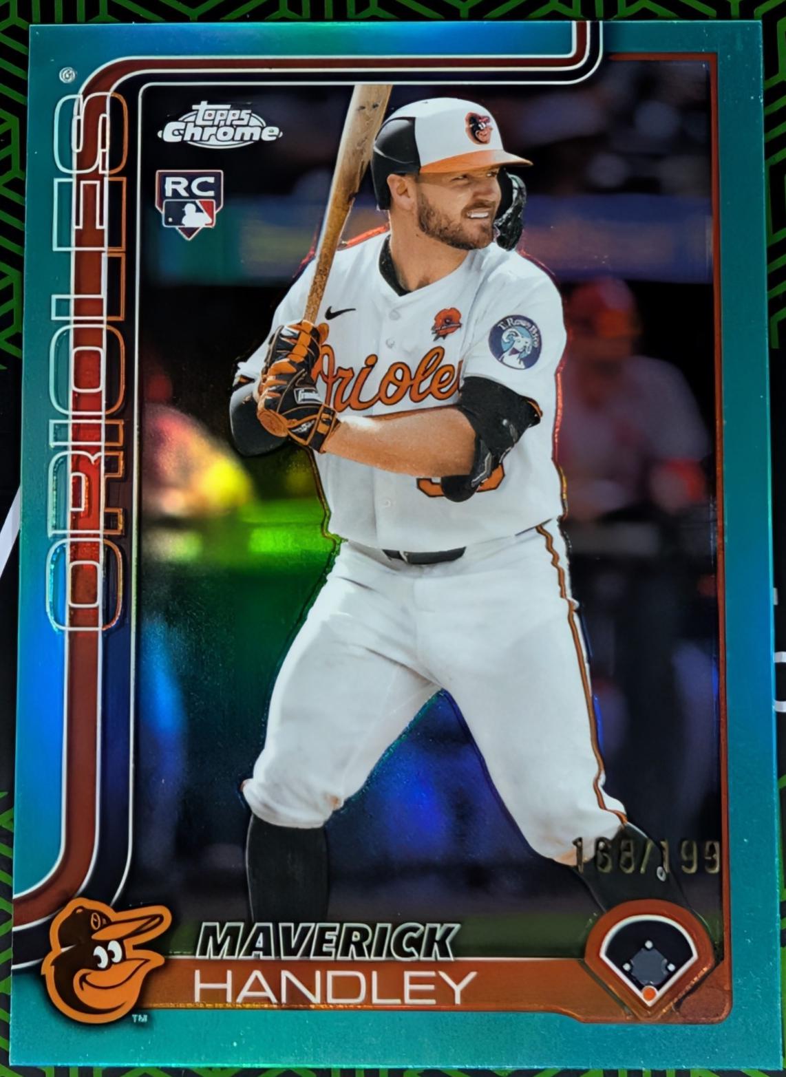 Maverick Handley [Aqua Refractor] #USC58