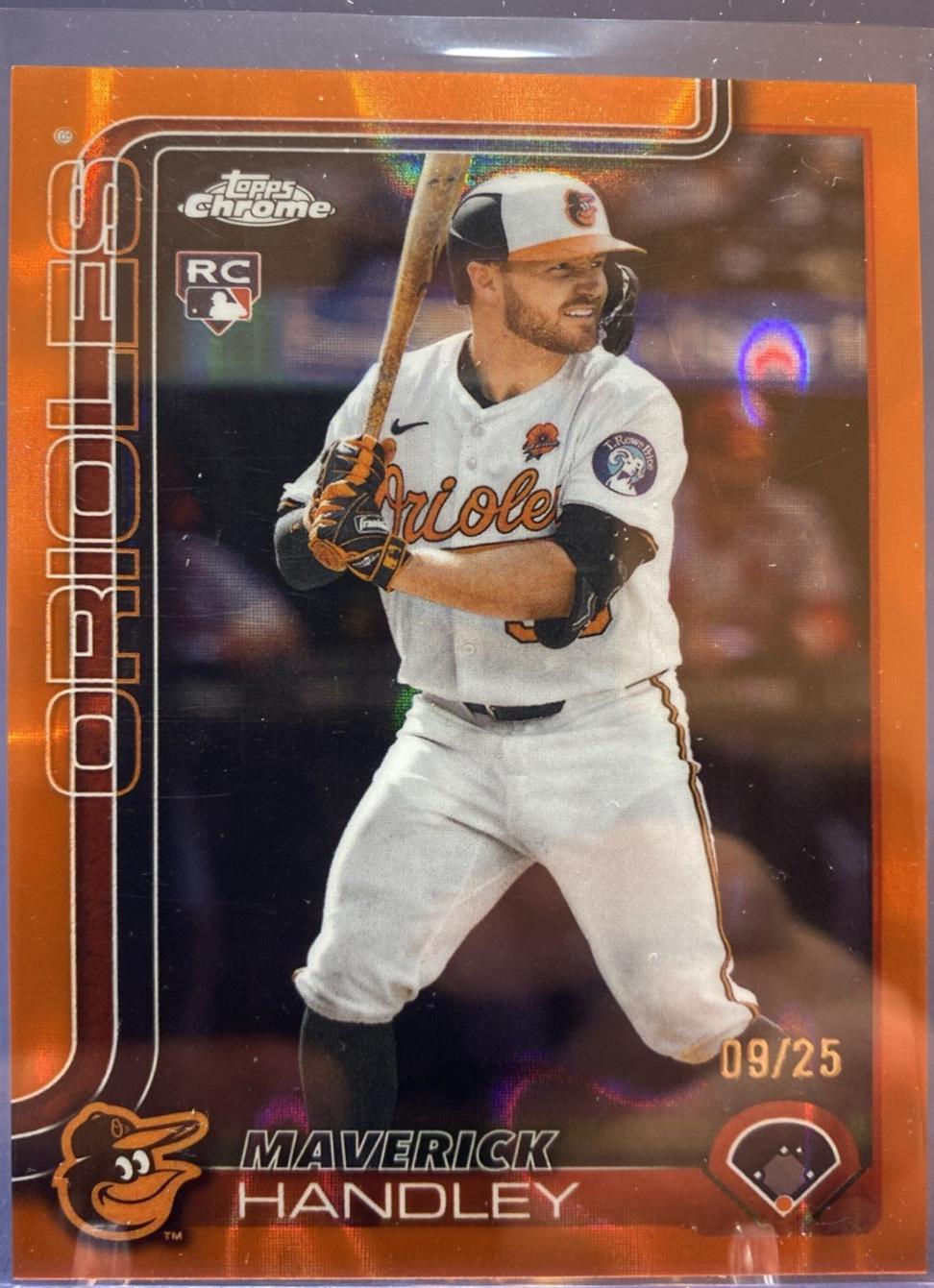 Maverick Handley [Orange Lava Refractor] #USC58