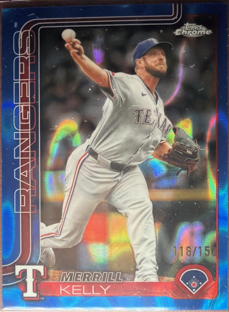 Merrill Kelly [Blue Lava Refractor] #USC162