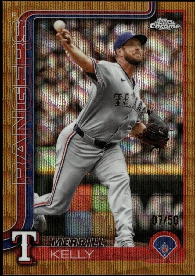 Merrill Kelly [Gold Wave Refractor] #USC162