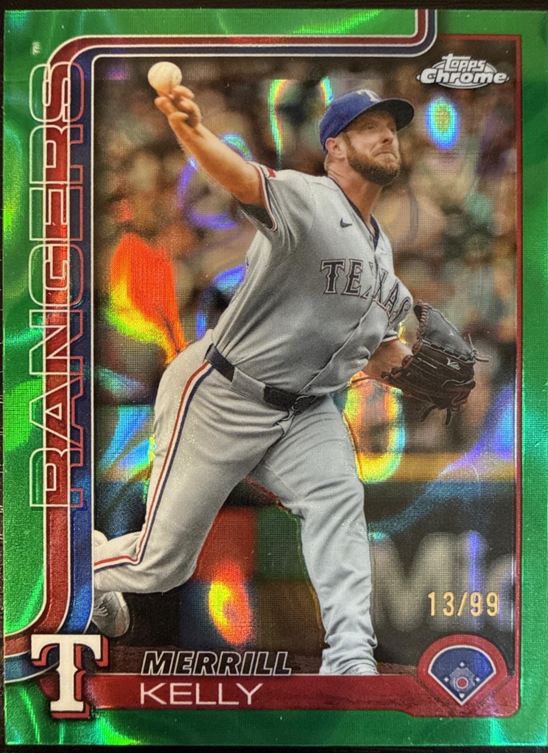 Merrill Kelly [Green Lava Refractor] #USC162