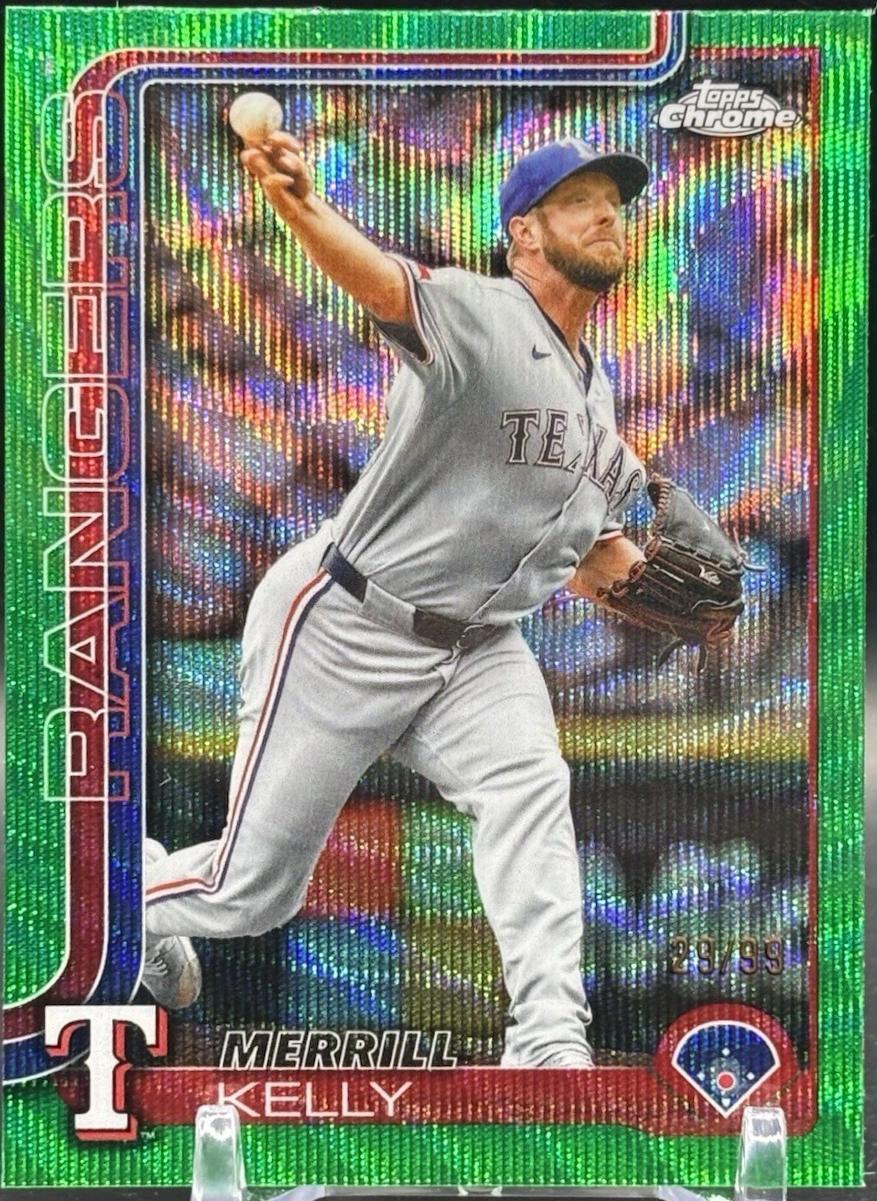 Merrill Kelly [Green Wave Refractor] #USC162