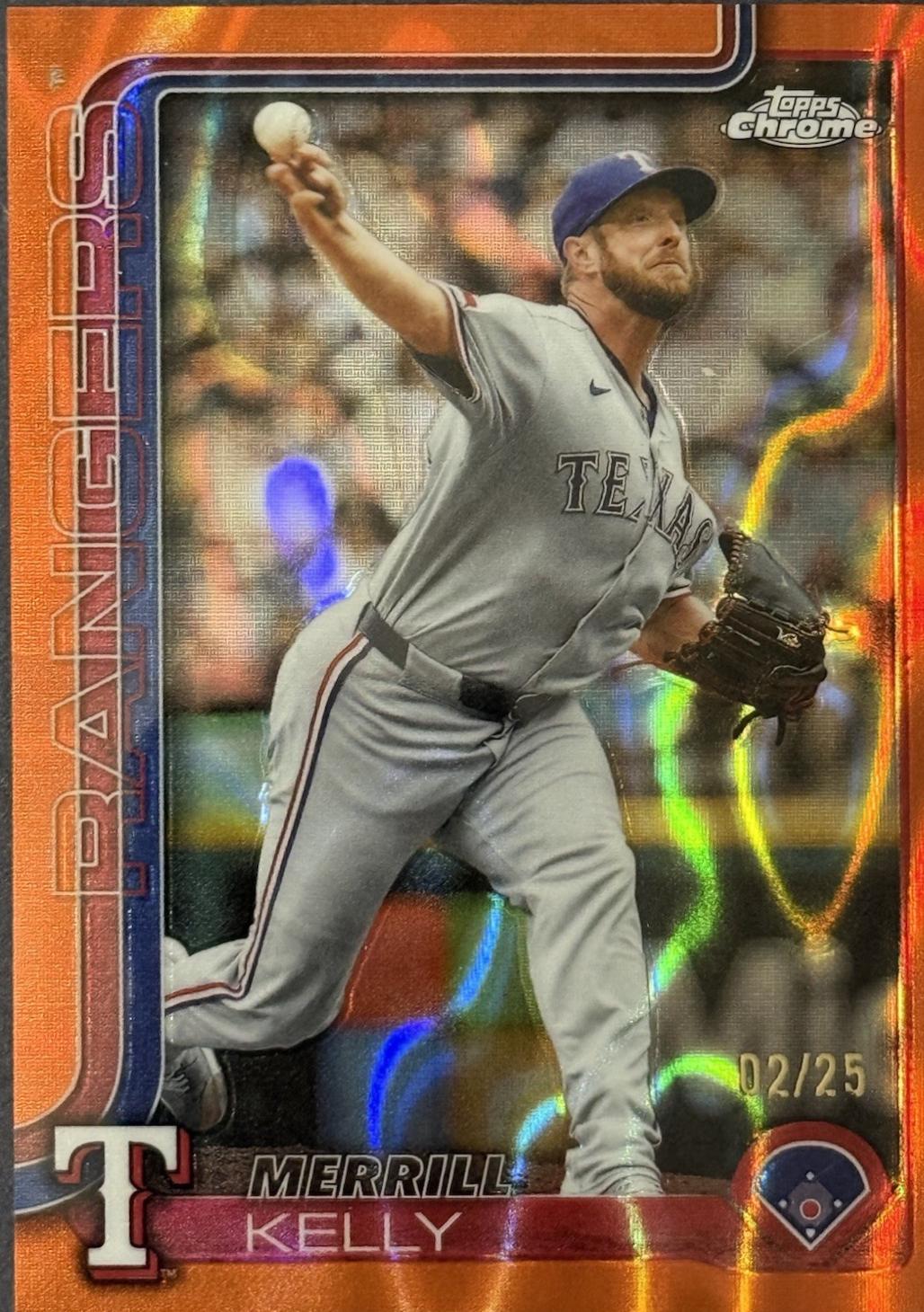 Merrill Kelly [Orange Lava Refractor] #USC162