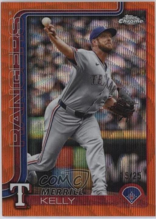 Merrill Kelly [Orange Wave Refractor] #USC162