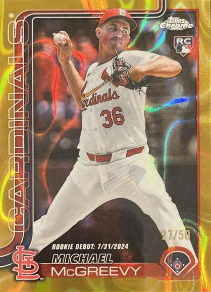 Michael McGreevy [Gold Lava Refractor] #USC36