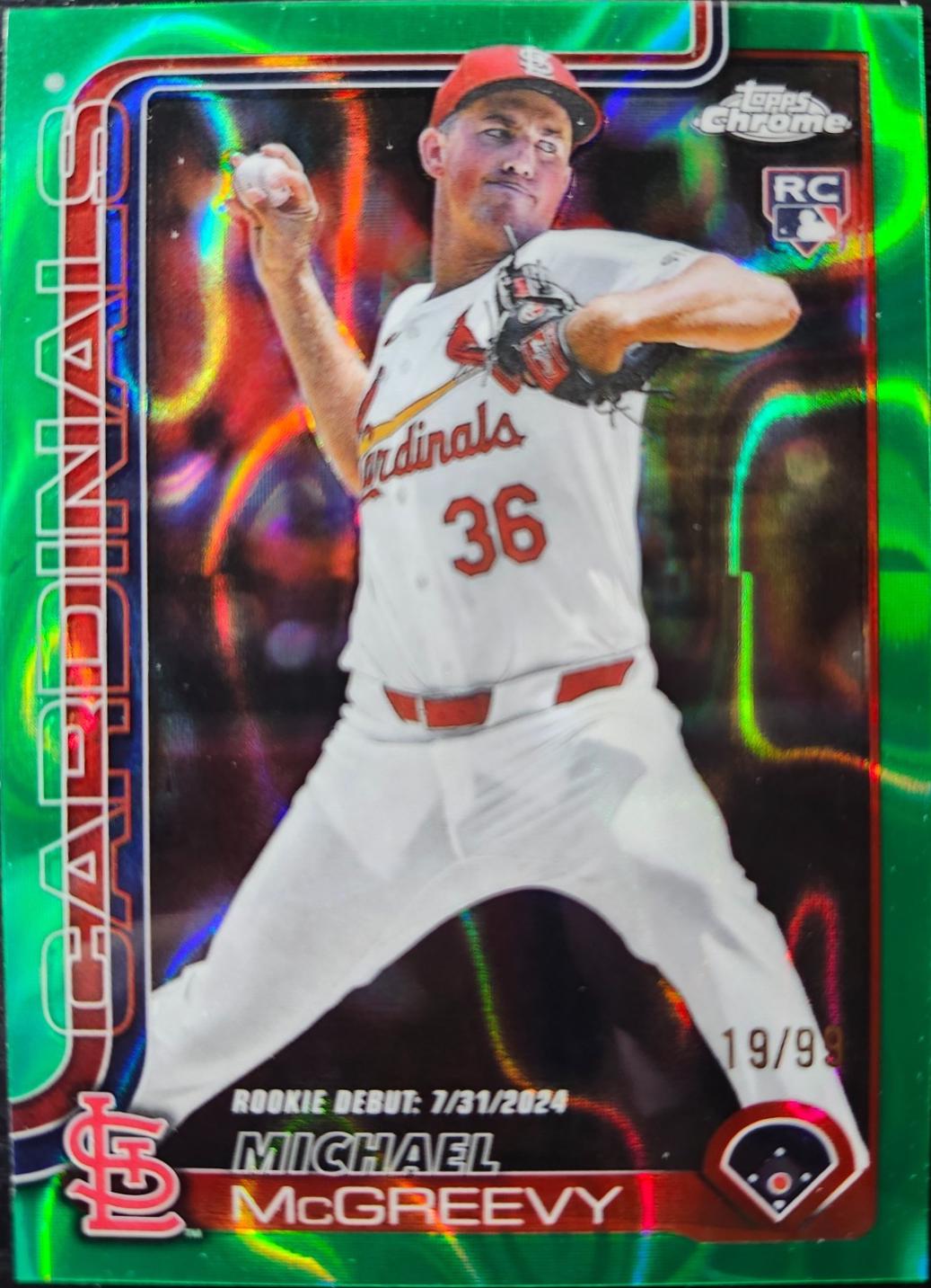 Michael McGreevy [Green Wave Refractor] #USC36