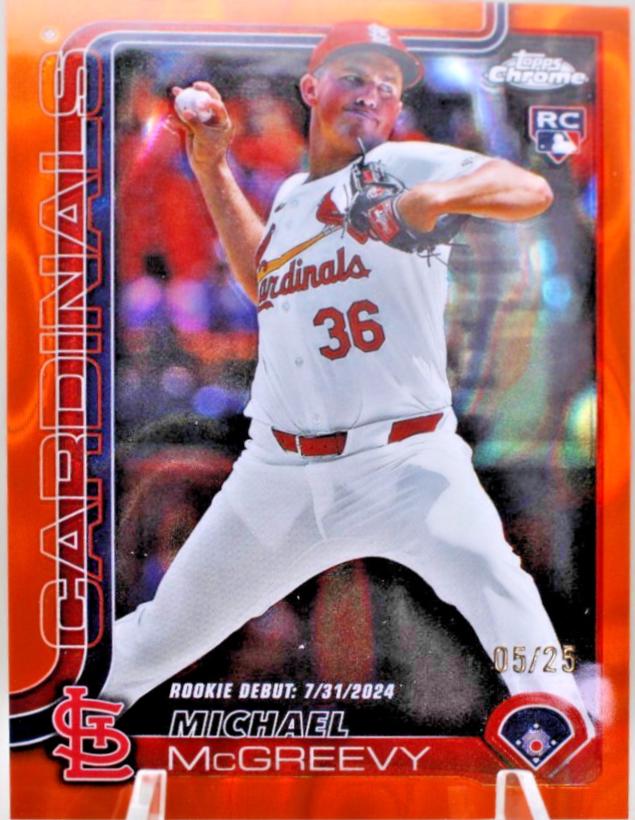 Michael McGreevy [Orange Lava Refractor] #USC36