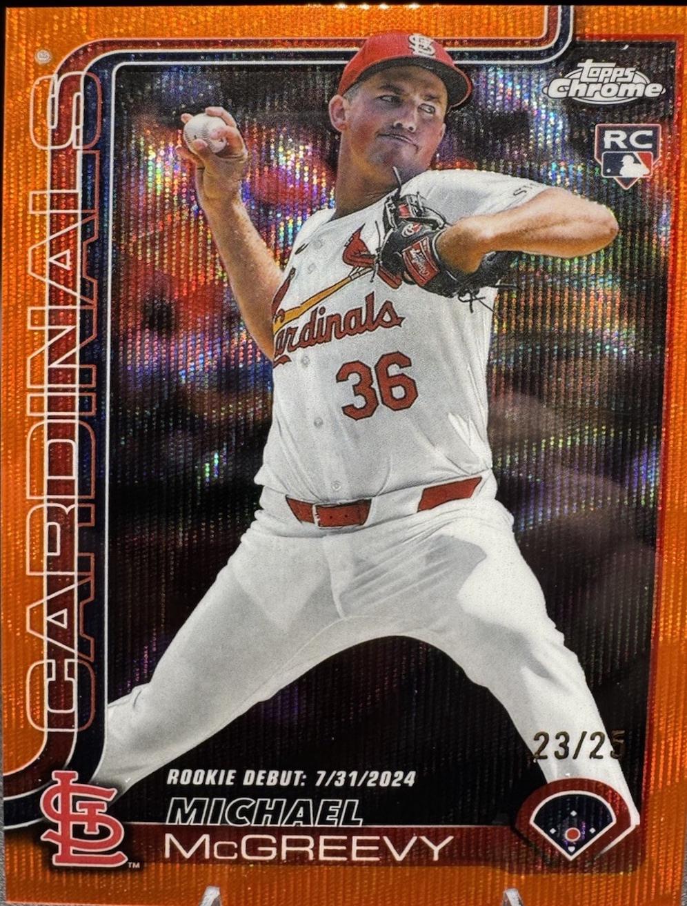Michael McGreevy [Orange Wave Refractor] #USC36