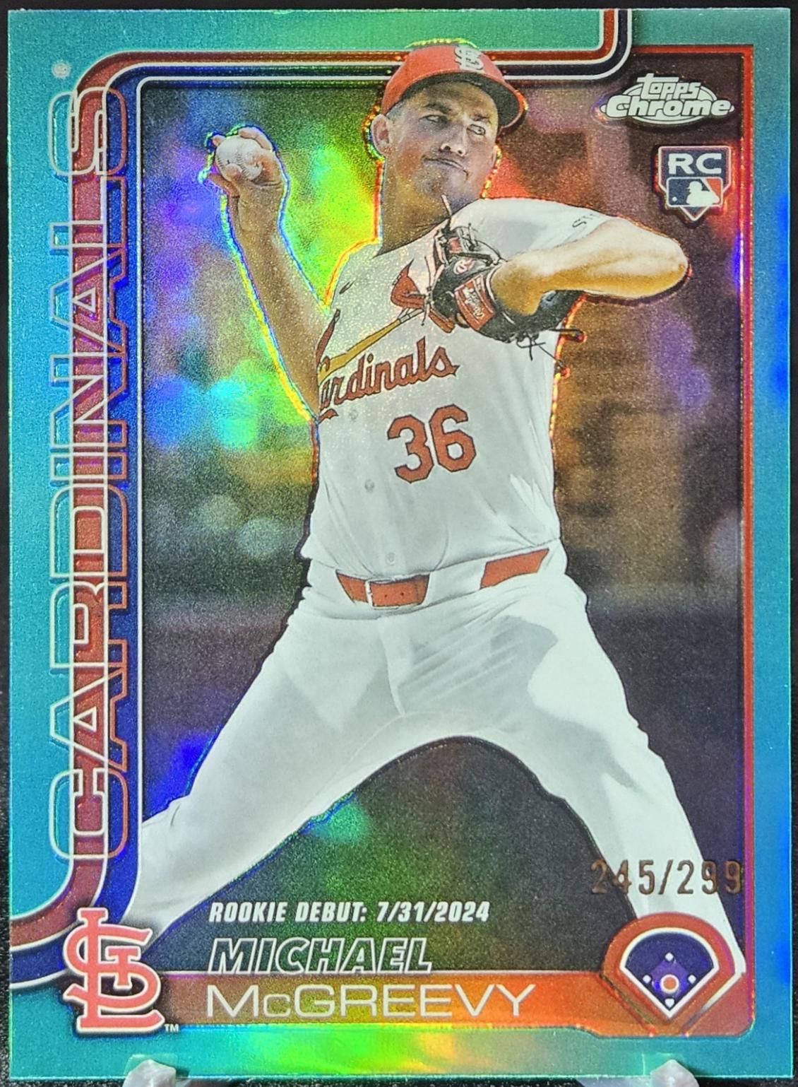 Michael McGreevy [Teal Refractor] #USC36