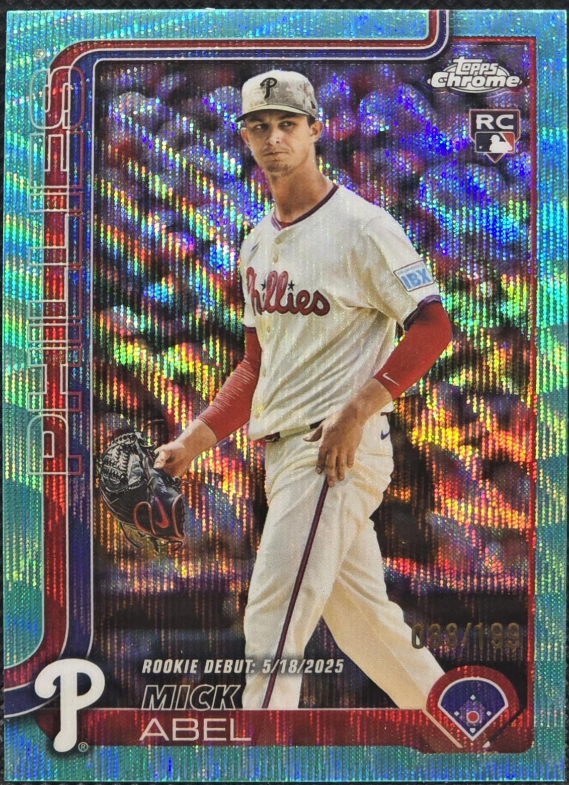Mick Abel [Aqua Wave Refractor] #USC87