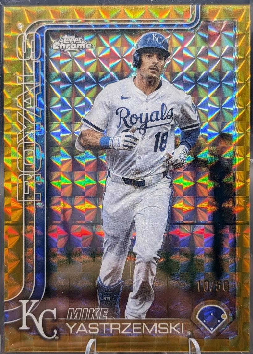 Mike Yastrzemski [Gold Geometric Refractor] #USC44