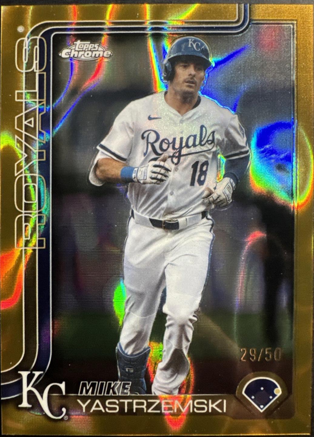 Mike Yastrzemski [Gold RayWave] #USC44