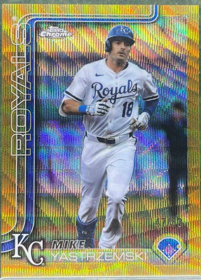 Mike Yastrzemski [Gold Wave Refractor] #USC44