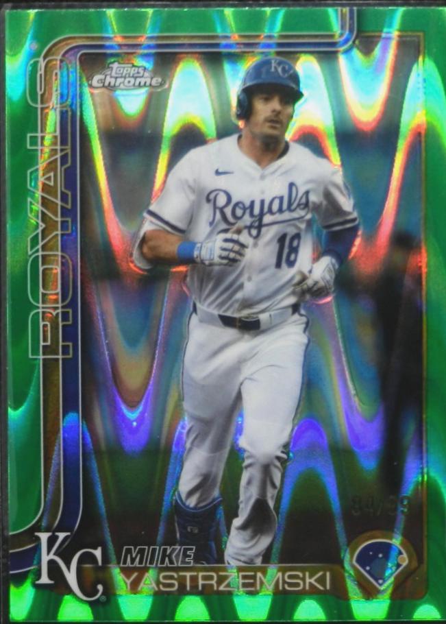 Mike Yastrzemski [Green Lava Refractor] #USC44