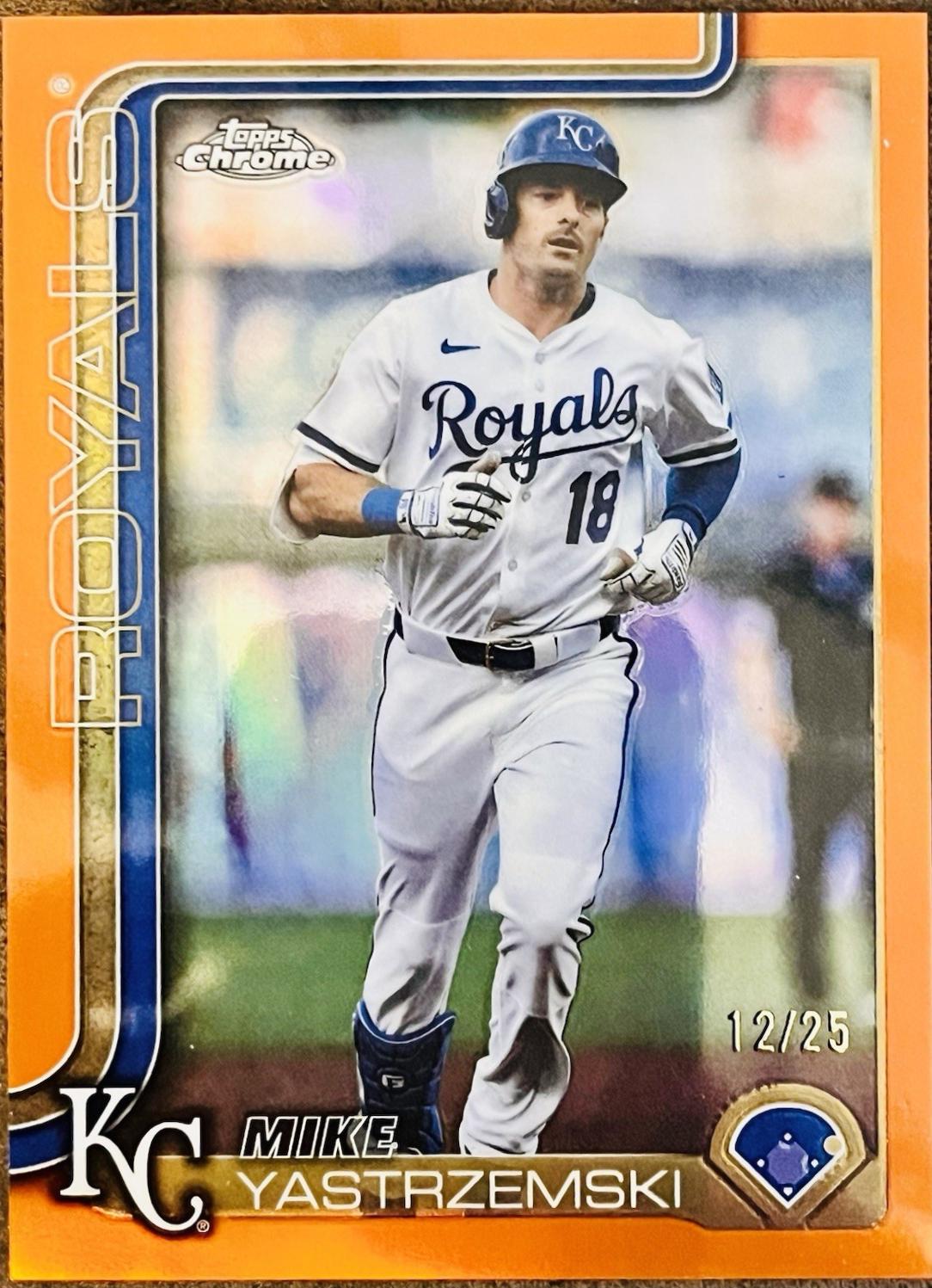 Mike Yastrzemski [Orange RayWave] #USC44