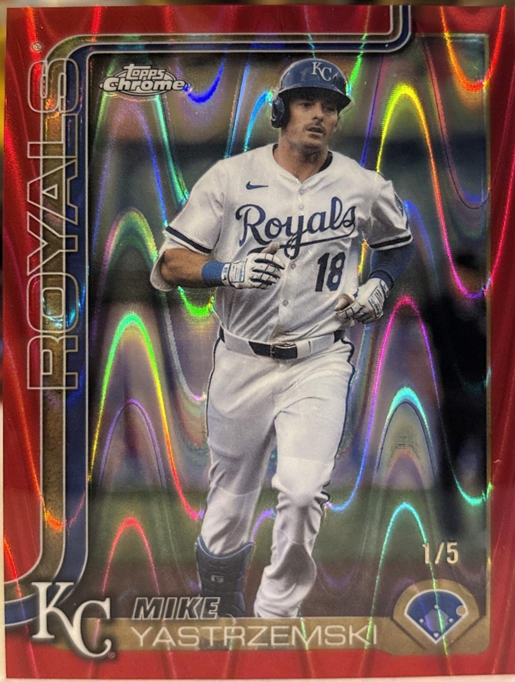 Mike Yastrzemski [Red RayWave Refractor] #USC44