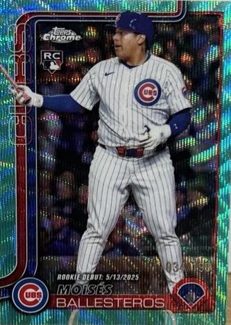 Moises Ballesteros [Aqua Wave Refractor] #USC7