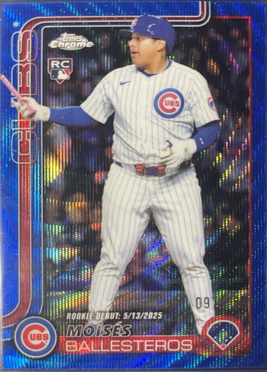 Moises Ballesteros [Blue Wave Refractor] #USC7