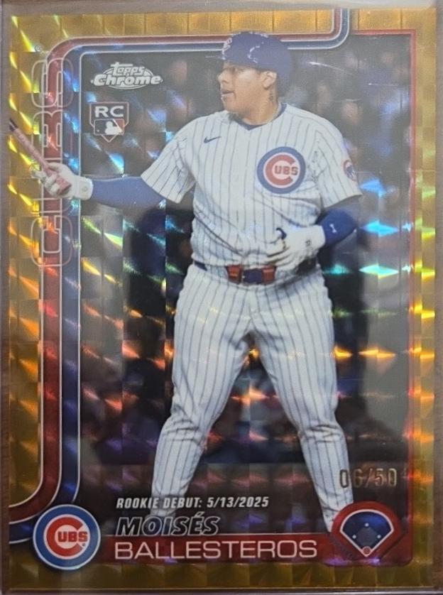Moises Ballesteros [Gold Geometric Refractor] #USC7