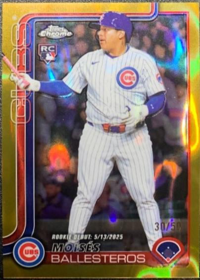 Moises Ballesteros [Gold Lava Refractor] #USC7