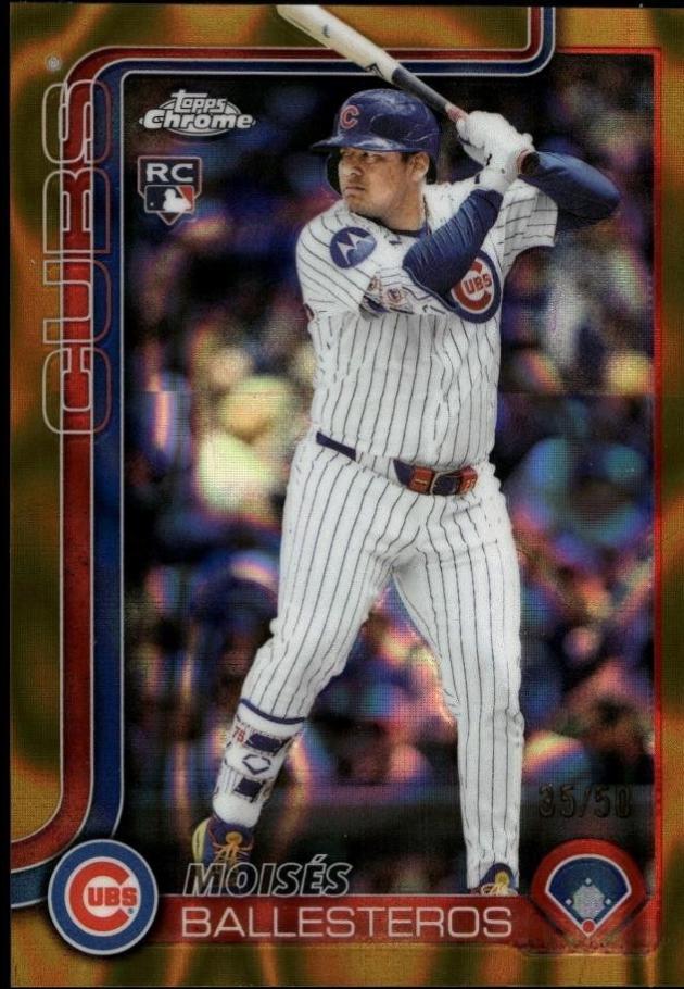 Moises Ballesteros [Gold Lava Refractor] #USC93