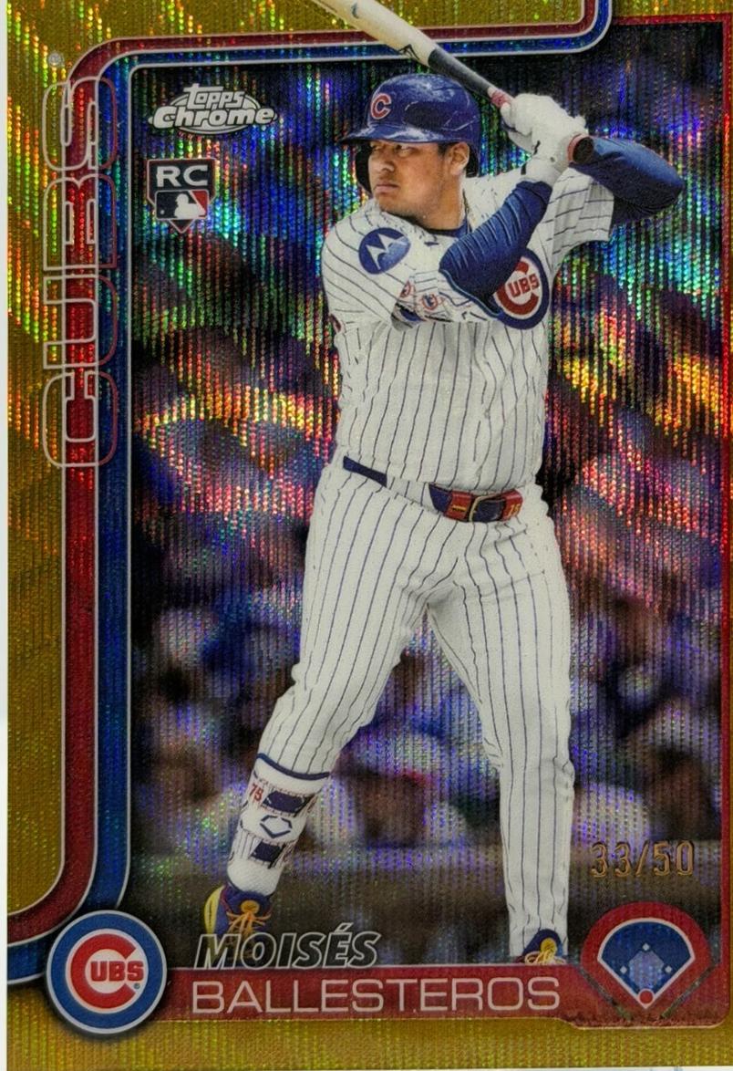 Moises Ballesteros [Gold Wave Refractor] #USC93