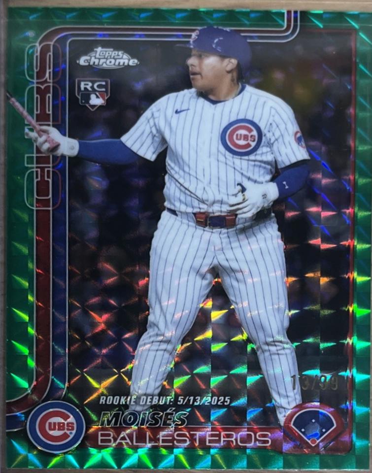 Moises Ballesteros [Green Geometric Refractor] #USC93